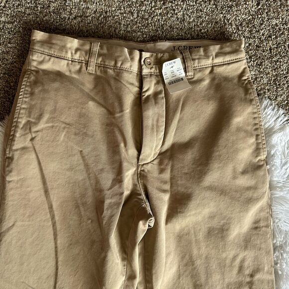 J. Crew Flannel Lined Khaki Pants New Mens Size 30 Outdoor Workwear Warm - Picture 4 of 13